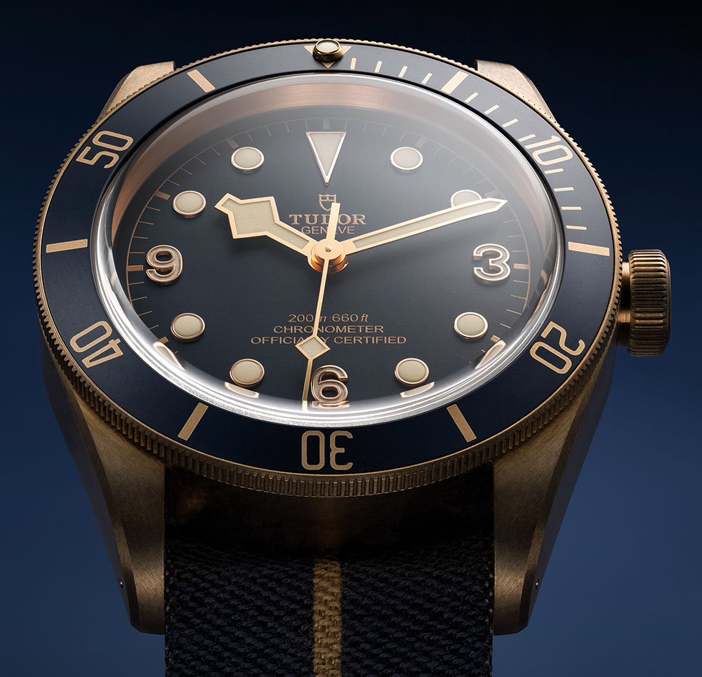 Baselworld 2017 Replica Tudor Heritage Black Bay 2017 edition Bronze Blue Watch Guide