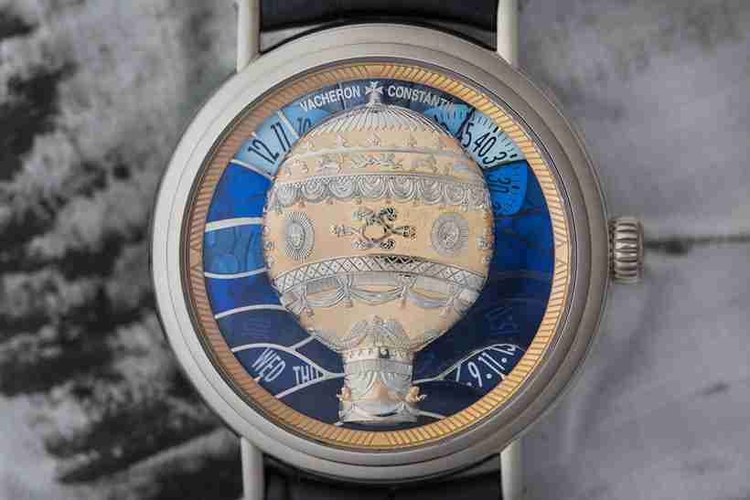 Best Replica Vacheron Constantin Métiers d’Art Les Aérostiers Elaborate Dial White Gold 40mm Watches Review