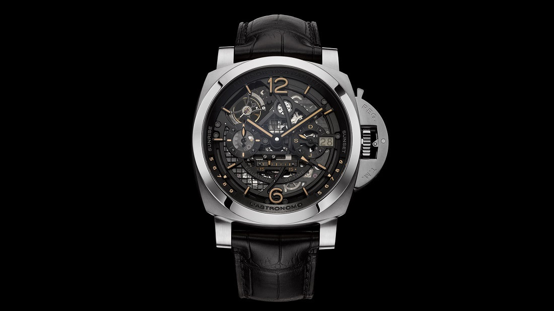 Equation Of Time Replica Panerai Luminor 1950 Tourbillon Moon Phases GMT Watch Review