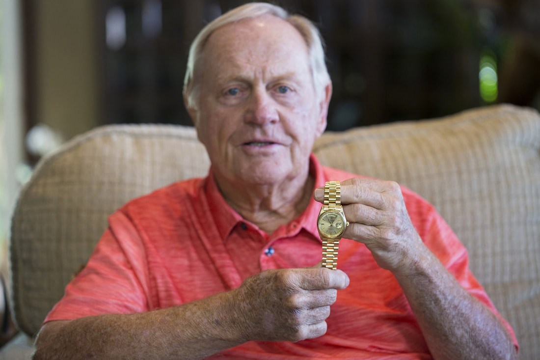 Jack Nicklaus's Replica Rolex Oyster Perpetual Day-Date Yellow Gold Watch has Been Sold