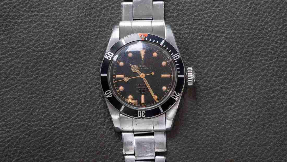 Tudor Big Crown Submariner Black Gilt Dial Red Triangle Bezel 37mm Stainless Steel 7924 Replica Watch Review
